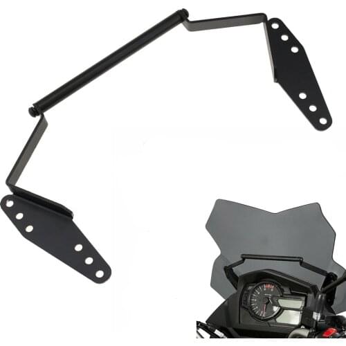 Areyourshop For Suzuki DL 650 DL650 DL650XT v-strom 2017-2019 2018 GPS Windshield Fixing Navigation Bracket Smartphone Holder
