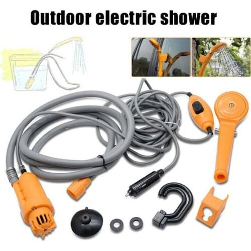 Shower Set Outdoor Wireless Portable USB Rechargeable Shower Water Pump