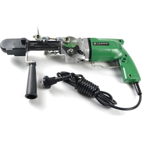 220V Electric Carpet Tufting Gun Cut Scissors Loop Scissors Hand Rug Portable Carpet Weaving Rug Machine Cut Loop Pile 2 IN 1