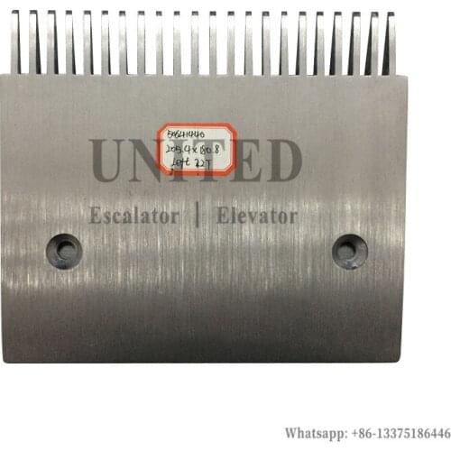 9500 Escalator Aluminum Comb Plate 50641440 L205.4mm W180.8mm Hole Space 145mm 22Teeth Left