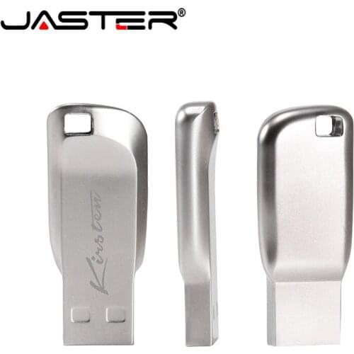 JASTER USB 2.0 Waterdicht Metalen Mini Pendrive 32GB 16GB Usb Flash Drive 64GB 8GB Goedkope Geheugen stick Pen drive