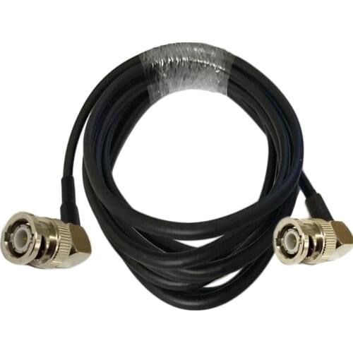 RG58 BNC Male Right Angle to BNC Male RA connector Coaxial Cable RF Adapter 50-3 Cable 50ohm 10m 5m 1m 20m