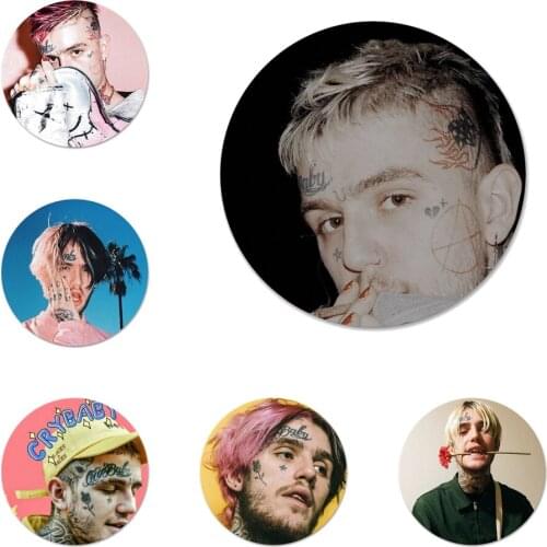 Lil Peep Lil Bo Peep Icons Pins Badge Decoration Brooches Metal Badges For Backpack Decoration