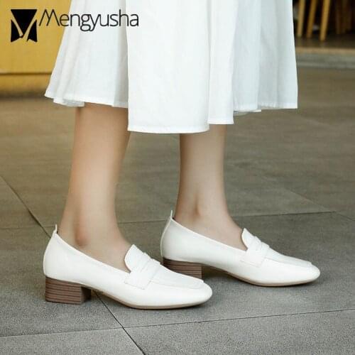 Mengyusha Leather Pumps