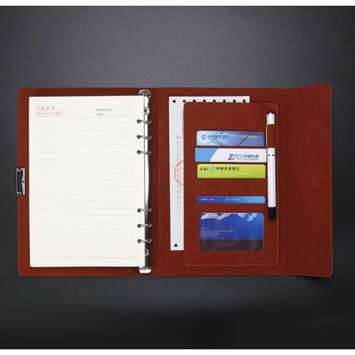 A5 Multifunctional Removable Paper Inner Core Loose-leaf Notebook Stationery Business Notebook Office Supplies