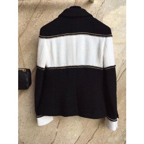 2020 NEW Woman Fashion Design Luxury Runway wool coat Long sleeves High quality silk lining jacket