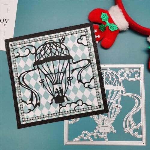 New 2021 wedding hot air balloon Scrapbooking DIY Scrapbooking photo album Decorative Embossing DIY Paper Card