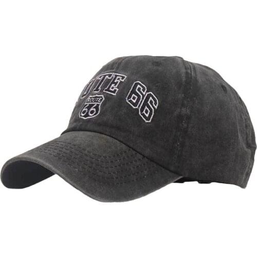 New 100% Washed Cotton Men Baseball Cap Embroidery Letter Fitted Cap Snapback Hat for Women Gorras Casual Casquette Retro Cap