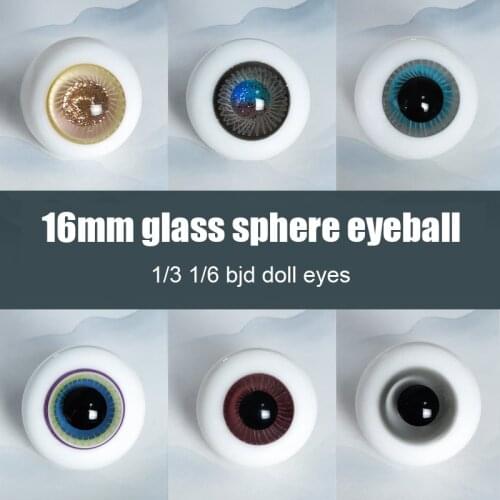 Bjd 1/3 doll Glass eyeball lovely Glass eyeball Handmade doll Glass eyeball toy/doll accessories