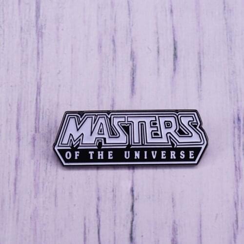 Masters Of The Universe Enamel Pin Rectangle Brooch For Lapel Coat Scarf Sweater Badge