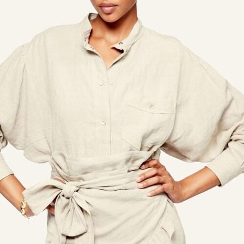 RUANDAI Women's Dress Shirts