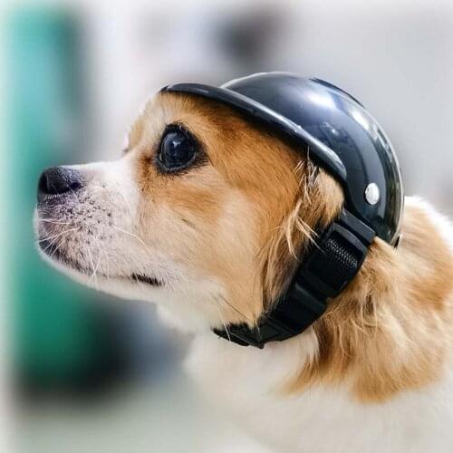 Pet Helmet Motorcycle Helmet Dog Cat Accessories Pet Toy Hat Headwear for Dogs Free Shipping Pet Shop Accessories Dog Supplies