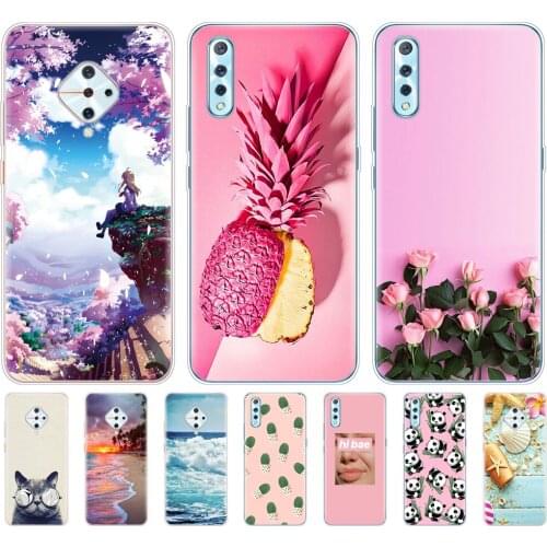 Silicon Case For VIVO V17 Phone Case on Vivo V17 Neo V 17 V17Neo VIVOV17 6.38 Inch Cover Soft TPU Back Coque Protective Shell