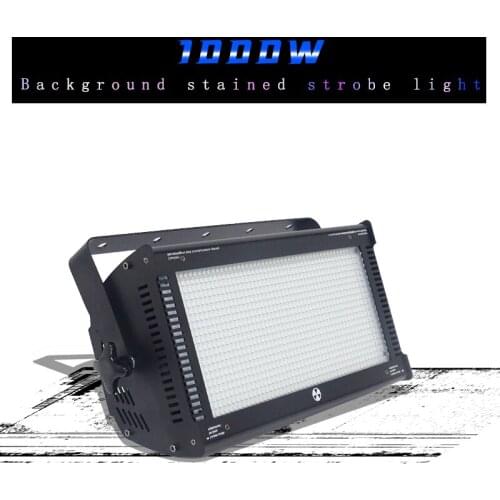 High power 1000W LED RGB 3 in 1 Strobe Light 3 Color Atomic 3000 LED Strobe Lighting Stage Party Music Active