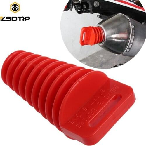ZSDTRP 27-47MM Motorcycle Exhaust Pipe Muffler Dirt Bike 4 Stroke Muffler Pipe Exhaust Silencer Waterproof Wash Plugs