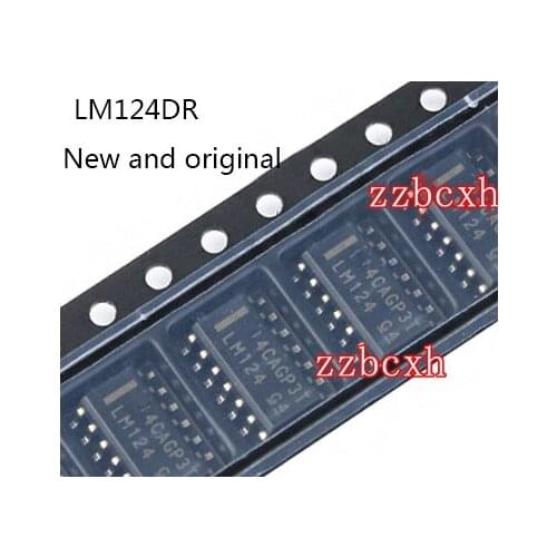 10PCS/LOT New original LM124DR LM124 SOP14