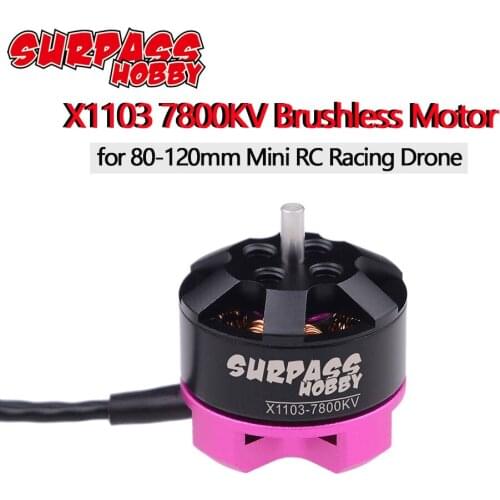 1103 7800KV 2-3s Mini Brushless Motor for Eachine Blade RC 80 90 100 mm 120mm Mini Multirotor Racing Drone