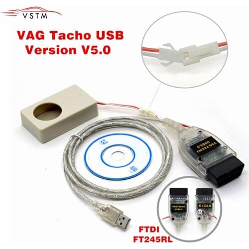 2020 Vagtacho USB Version V 5.0 Tacho V5.0 For NEC MCU 24C32 or 24C64 Free Shipping Quality Stable