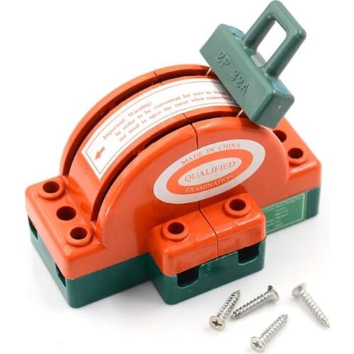 32A 2 Pole Double Throw DPDT Bidirectional Knife Safety Disconnect Switch