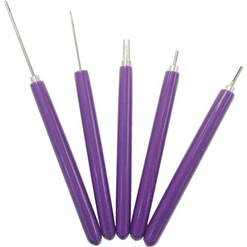 5 in 1 Quilling Tools, 5Pcs Different Size Quilling Slotted Tools Paper Quilling Kits Handmade Rolling Curling Quilling Pen for