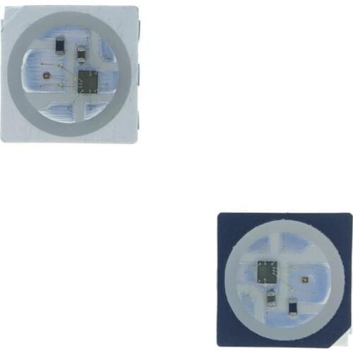 50-1000pcs WS2813 (6pins) LED Chip Dual-signal 5050 SMD Black/White version Individually Addressable Digital RGB LED Chip DC5V