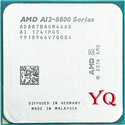 AMD PRO A12-8870 A12 8870 A12 8800 3.7 GHz 65W Quad-Core CPU Processor AD887BAUM44AB Socket AM4