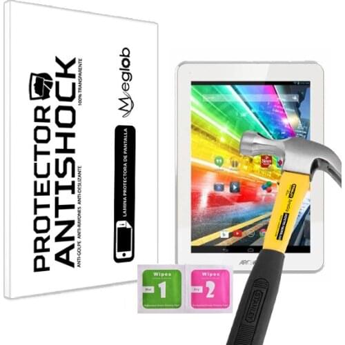 Screen protector Anti-Shock Anti-scratch Anti-Shatter compatible with Tablet Archos 80b Platinum