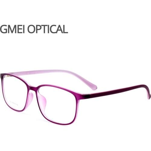Gmei Optical Flexible Ultralight TR90 Women Glasses Frames Prescription Eyeglasses Myopia Optical Frame Plastic Eyewear Y1031