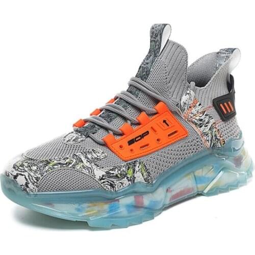 Thick Platform Men Sneakers Unisex Sport Mesh Breathable Running Shoes Couples Athletic Sneakers Man Woman Luxury Trainers