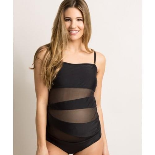 Swimwear for Pregnant Women New Split Swimwear for Pregnant Women Pure Color Mesh New Hot Selling Bikini Beach maillot swimwear