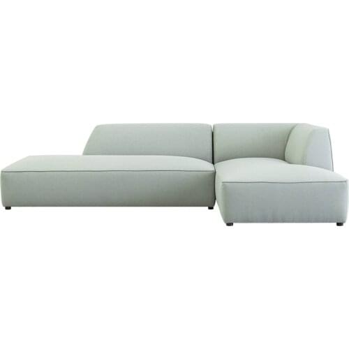Nordic fabric latex sofa modern minimalist small apartment chaise light luxury combination living room assembly removable