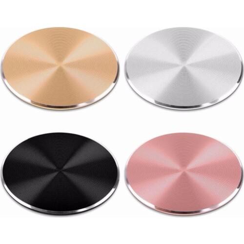 Metal Plate Magnetic Disk For Car Phone Holder Magnet Iron Sheets For Car Mount Stand Adsorption Magnetic Mobile Phone Holder
