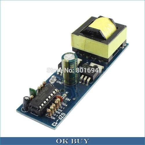 Mini-Type DC 12V To AC 20V 90V 110V 220V Inverter Module 50-150W Power Supply Board Square Wave Output