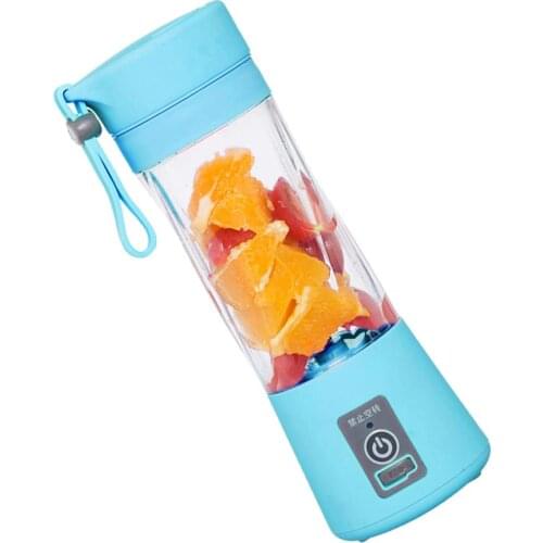 New 380ml Electric Mini Fruit Juicer Cup USB Smoothie Maker Blender Shaker Bottle Automatic Orange Juicer Machine