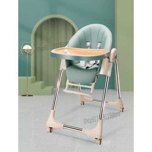 Baby Dining Chair Baby Folding Dining Chair Convenient Dining Table Chair Household Chair Multifunctional Childrens Dining Tabl