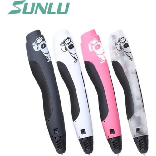 Printing Pen Set SL-400 3D Pencil Education Gift For Adults Drawing 3D Pen Filament PLA 100m Easy Doodle Riser
