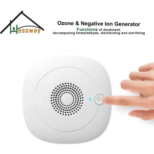 EU Plug portable ceramic ozone generator 2 in 1 deodorant for Pet House Toilet