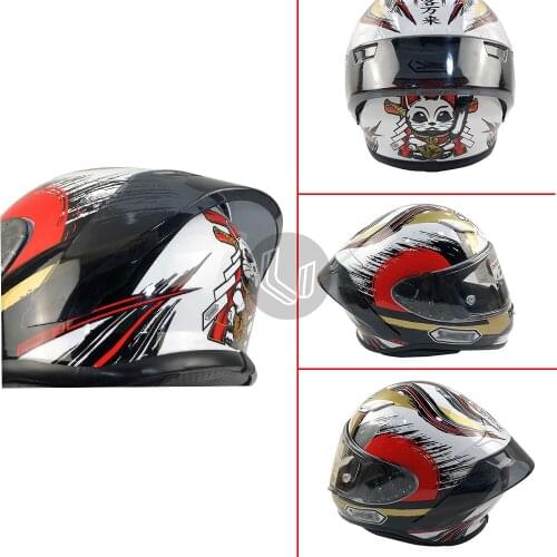 Motorcycle Helmet Spoiler Rear Wing Motorbike Tail Parts & Accessories For SHOEI Z7 Z-7