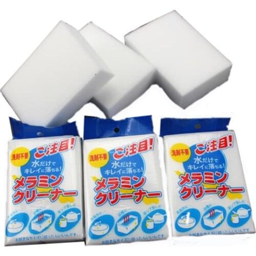 Magic wipe kitchen and bathroom cleaning decontamination artifact sponge wipe Individually packaged nano sponge melamine
