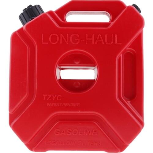 5L Portable Gasoline Gas Petrol Can ATV UTV Car Motorcycle Scooter Frame