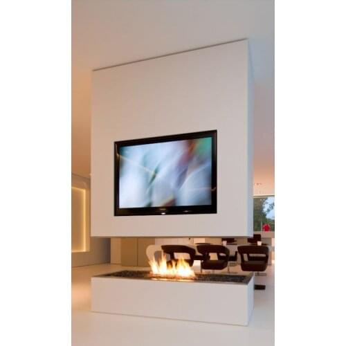 21 AUG Inno-Fire 18 inch silver or black electric fireplaces manufactures automatic bioethanol burner