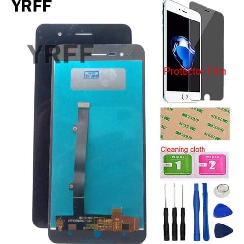 5.0'' LCD Display For ZTE Blade A510 BA510 LCD Display Digitizer With Touch Screen Assembly Repair Parts Tools Protector Film