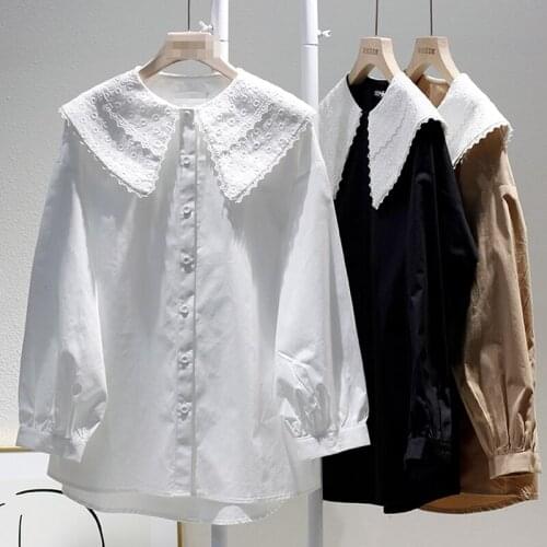 Женские хлопковые рубашки HIKOSAKA China At AliExpress