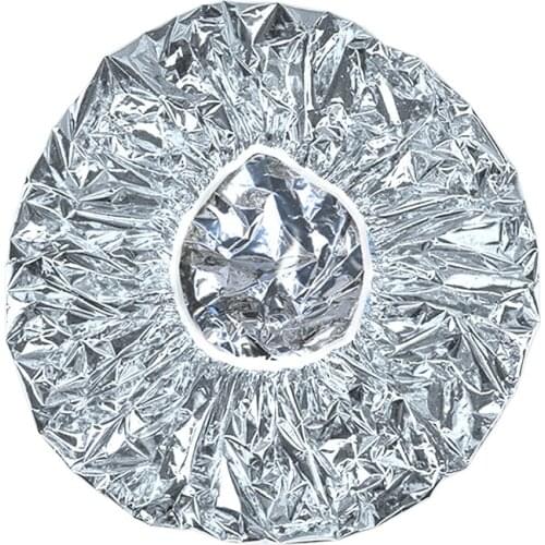 Shower Cap Heat Insulation Aluminum Foil Hat Elastic Bathing Cap For Women Hair Salon Bathroom Handsome