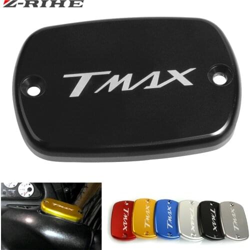 CNC Motorcycle front Brake Fluid Reservoir Tank Cap Cover For Yamaha Tmax 500 2008-2011 tmax 530 2012-2018 t max 530 500 Tmax530