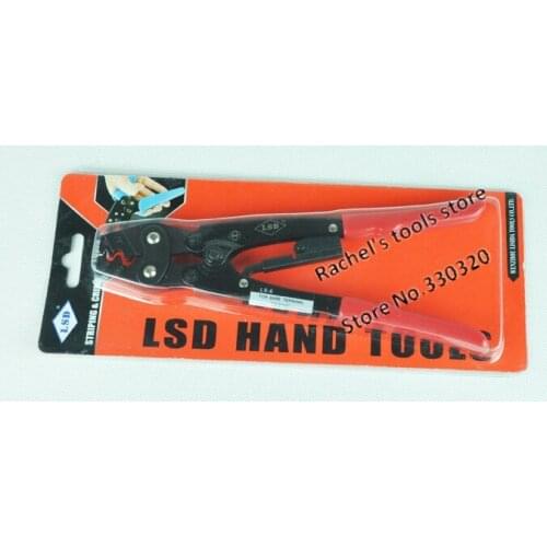 LS-6 hand crimping pliers for bare terminal,non-insulated connector crimp tool 0.5-6mm2