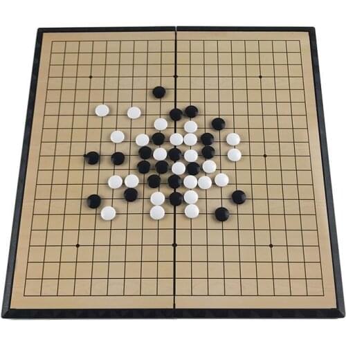 Magnetic Foldable Go Game Chess Board Game Pieces Large Magnetic Folding Chessboard Set 37*37*2CM Entertainment Gift