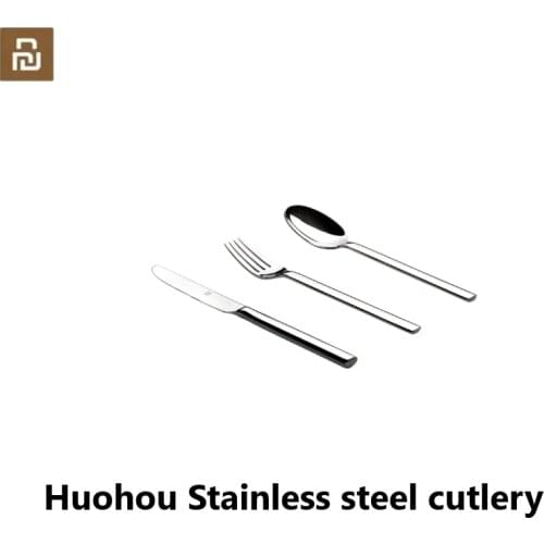 Mijia Huohou Stainless steel cutlery spoon Dinner Set Cutlery Knives Forks Spoons Stainless Steel Home Party Tableware Set