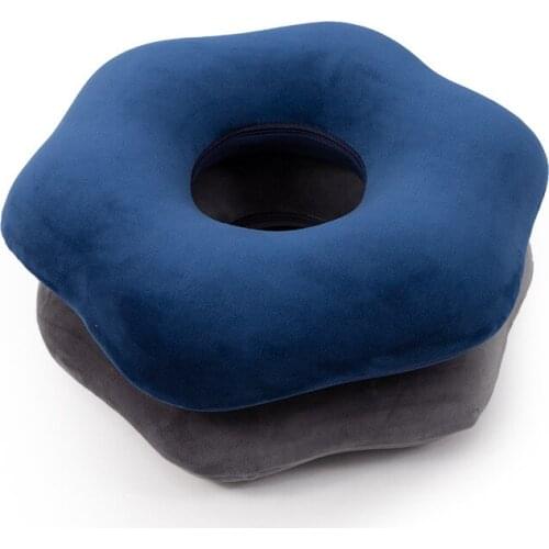 Memory Foam Seat Cushion Anti Hemorrhoid Massage Chair Cushion Coccyx Orthopedic Pillows Office Car Pain Relief Seat Cushion