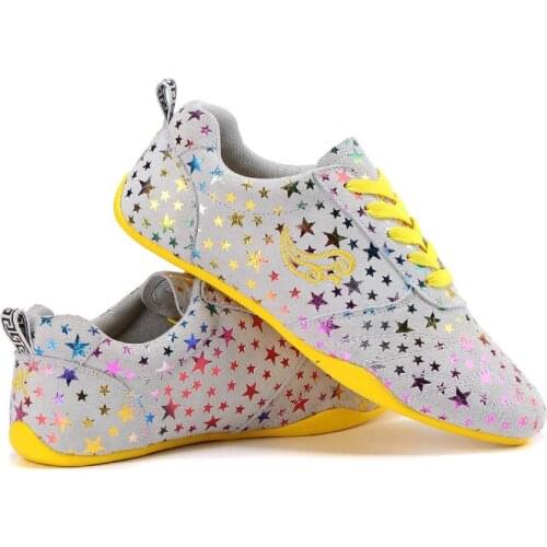 UNISEX Wushu shoes soft cowhide practise tai chi taijiquan sneakers kung fu martial arts nanquan performance shoes red/black